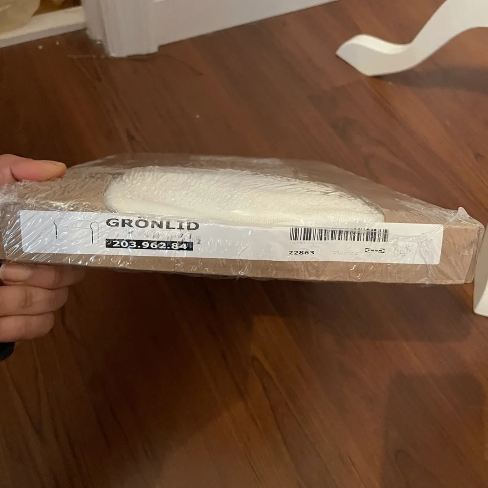 NW IKEA GRONLIND WHITE ARM COVER